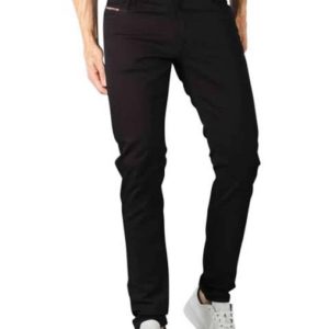 dark blue denim jeans